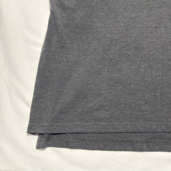 Used U.S. Polo Assn. Classic-Fit Polo Shirt 2XL Charcoal Gray Red Logo - Picture 10 of 12